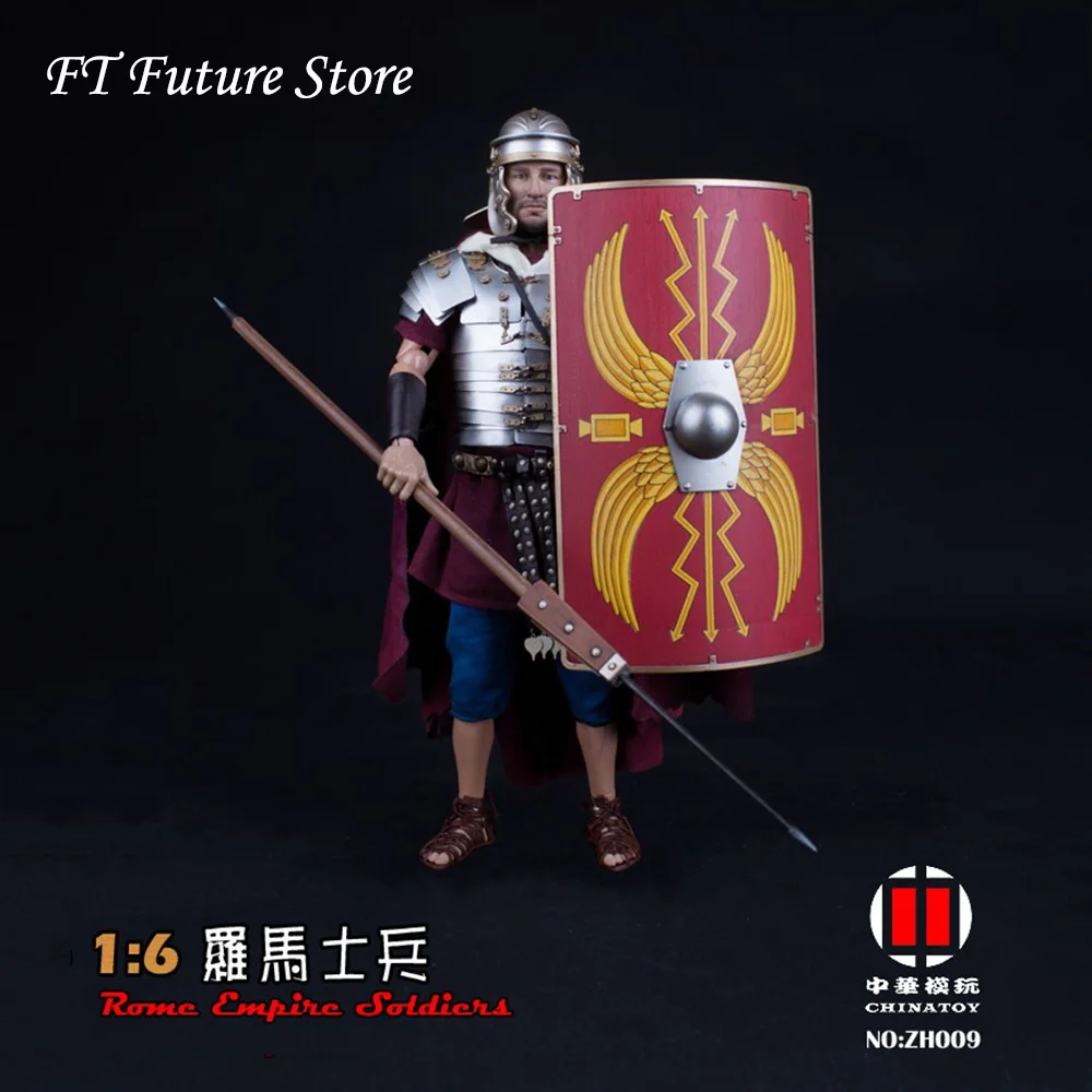 ZH009 1/6 коллекционный полный набор древних Солдат модель римский солдат голова воина тело одежда оружие для фанатов подарки
