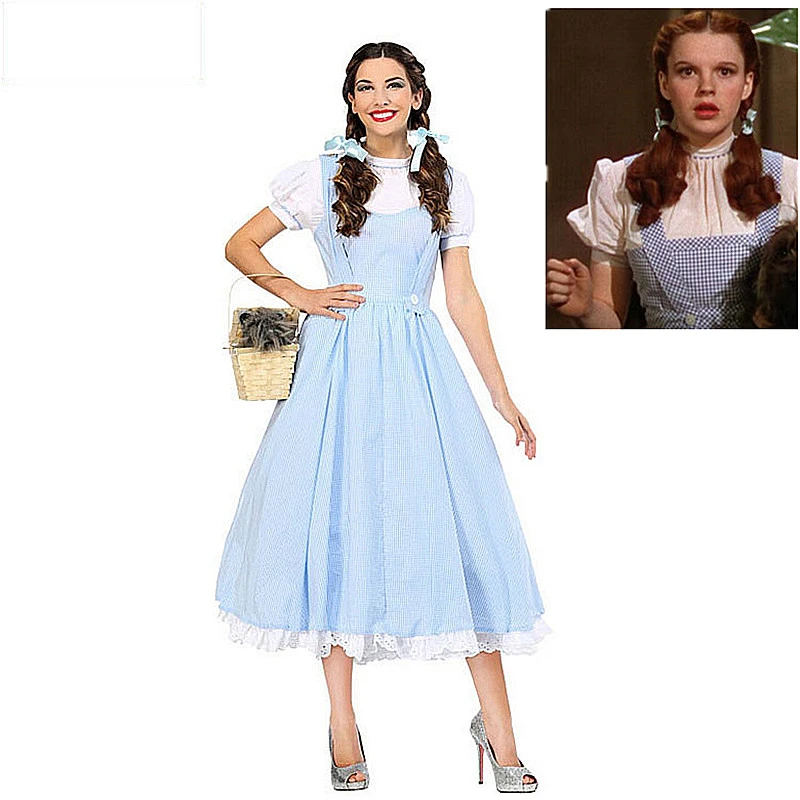 Wizard Of Oz Dorothy Dress Costume Cosplay Once Upon A Time UK