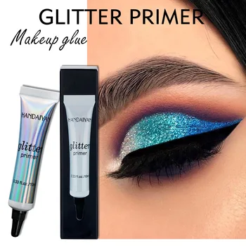

Glitter Primer Sequined Primer Eye Makeup Cream Makeup Primer Glue Shiny Cosmetic Waterproof Sequin Glitter Eyeshadow TSLM2