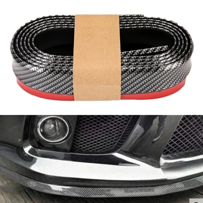 Lip On Bumper Universal Rubber Band For Car Accessories Front Soft