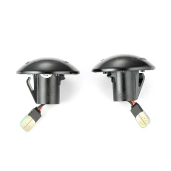 

Yellow Turn Signal Lights For Land Rover Range L322 2002-2012 3528SMD Accessories Parts Car Auto Dynamic Side