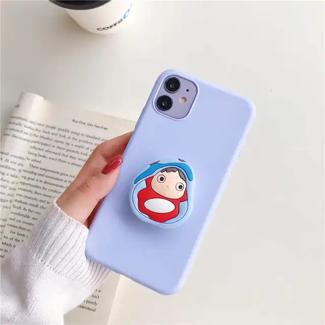 3D Cute cartoon holder stand Case For samsung galaxy a50 a70 a20 a30 a40 s8 s9 s10 plus lite note 9 10 8 a7 a8 2018 s7 edge a10 2