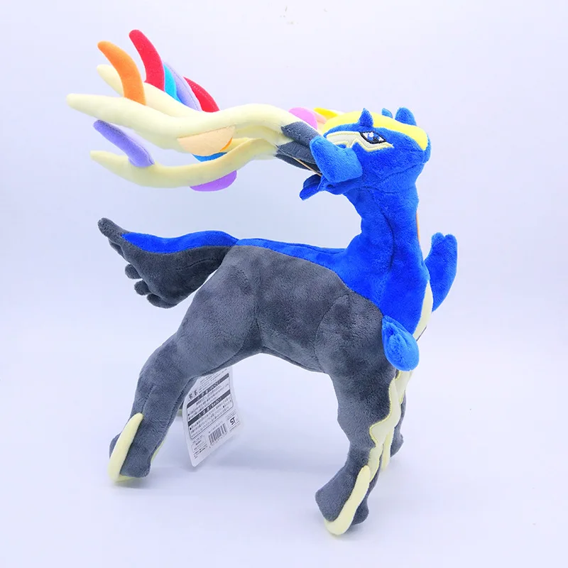 

Xerneas and Q style elk plush X Divine Beast doll Santa deer cute animal toys for Children gift