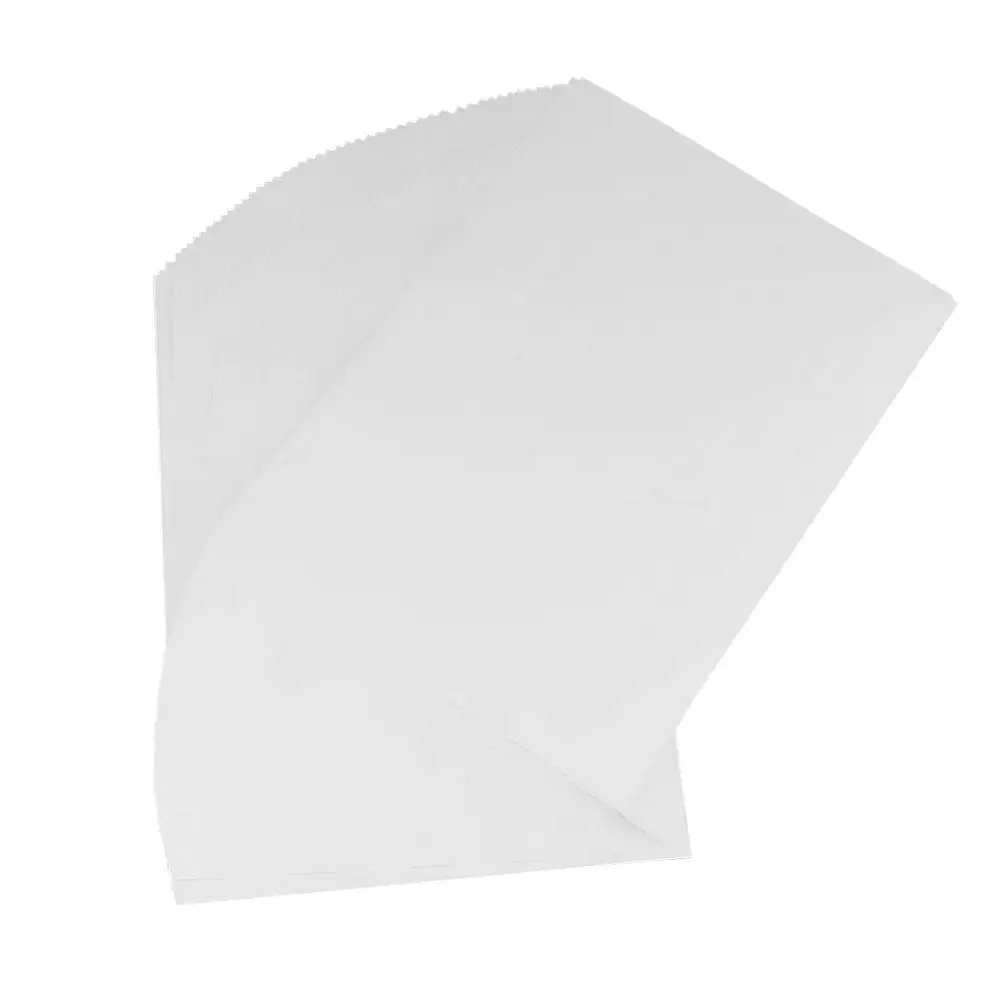 Papel autoadhesivo de alto brillo para impresora de inyección de tinta, papel fotográfico impermeable, 50 Uds.