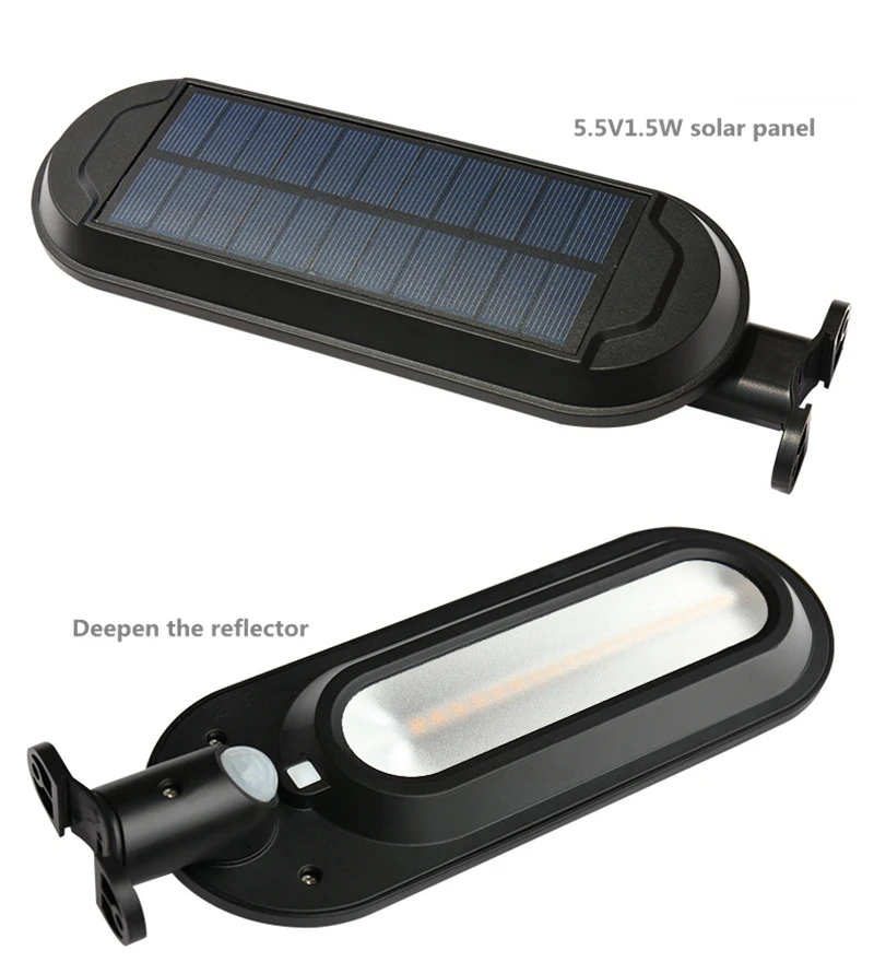 Светодиодный уличный фонарь на солнечной батарее водонепроницаемый светильник