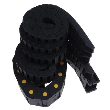 

Cable Chain Semi-Enclosed Wire Transmission Carrier Plastic Drag Towline For 3D Printer CNC Engraving Machine 15-50mm