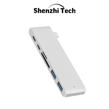

New USB C Hub Multi USB Ports Type C Adapter with 4K HDMI USB 3.0 Charging Port 5 in 1 for MacBook Laptop