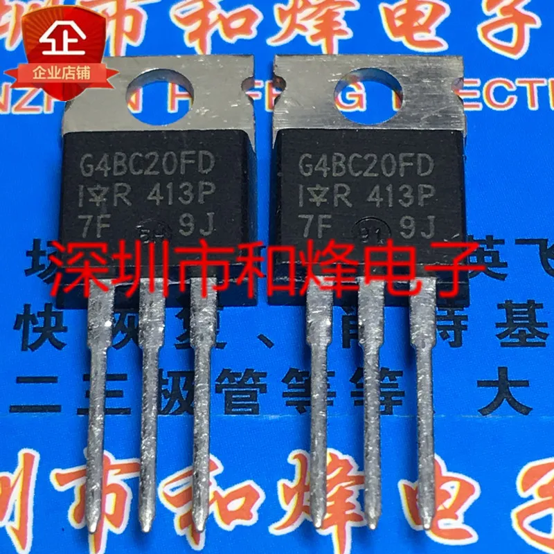100% новый и оригинальный G4BC20FD IRG4BC20FD 220 600V 9A|Запасные части| |