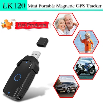 

GPS Tracker LK120 Real Time Tracking Device GSM GPRS GPS Locator Google Map Tracking Standby Waterproof Geo Fence Movement Alarm