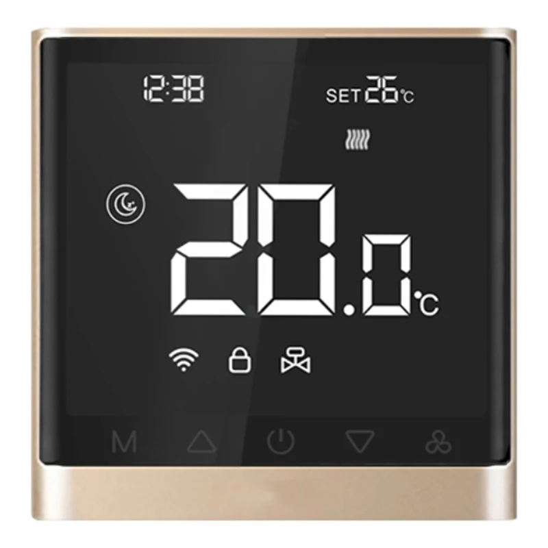 

hot sale Wifi Thermostat Smart APP Control Temperature Controller Electric Floor Heating Thermostat with Press Screen