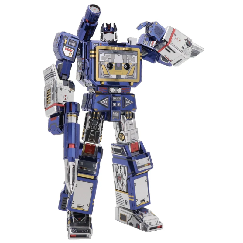 MU Кассетная лента Laserbeak Ravage Frenzy Rumble 3D металлические наборы DIY сборка головоломки лазерная резка головоломки строительные игрушки - Цвет: SHENGBO