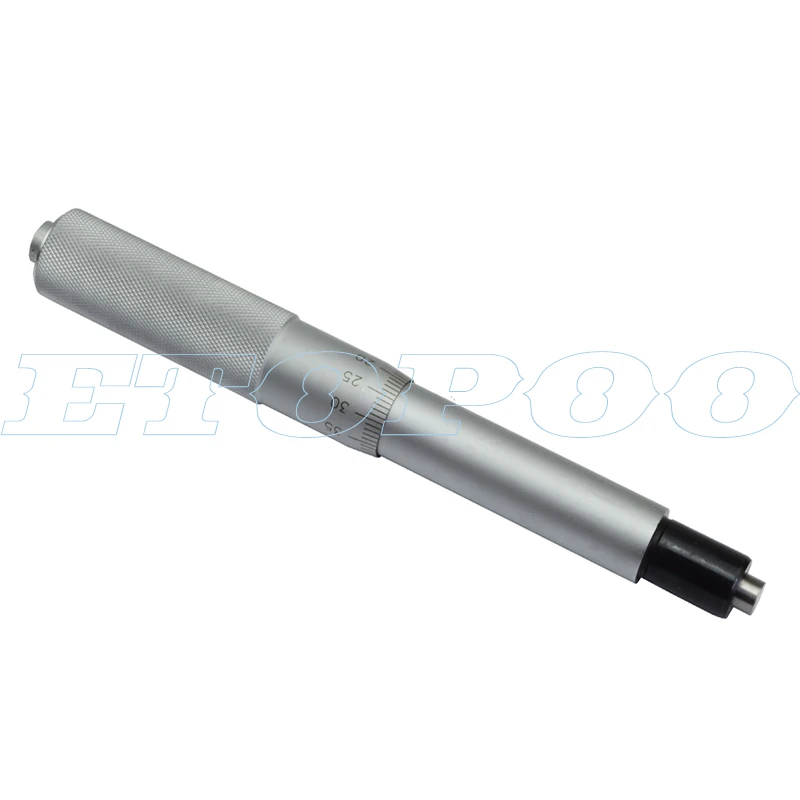 Серебряный плоский игольчатый микрометр 0-13 мм 0-25 мм 0-50 мм 0,01 мм измерительный инструмент с накатанной регулировкой ручка микрометр головка