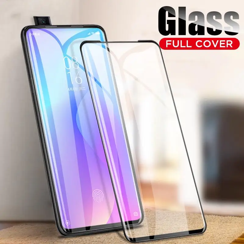 Полное покрытие из закаленного стекла для Xiaomi mi 9T Pro Red K20 Защитная пленка экрана