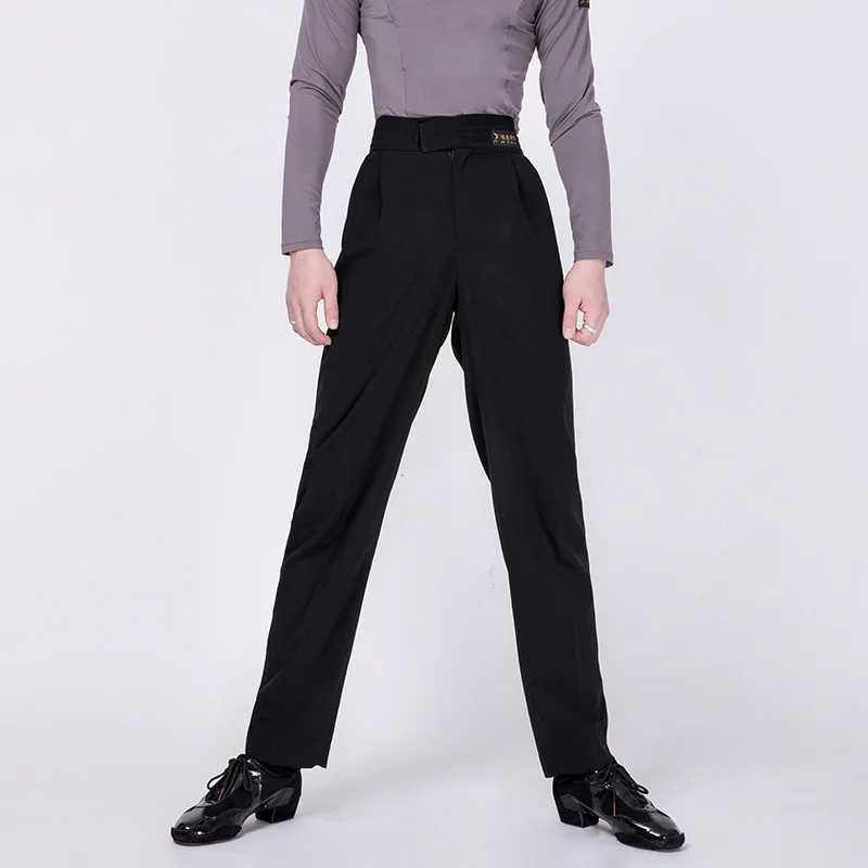 

Брюки мужские для латиноамериканских танцев, сценический костюм для танго, брюки для тренировок в бальной комнате, дизайнерская одежда, наряд для современных танцев, JL3270