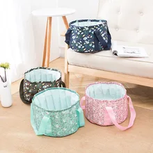 Портативный складной водный таз путешествия ноги мешки для замачивания раковина для стирки умывальник путешествия ноги мытье ведро чековый мешок