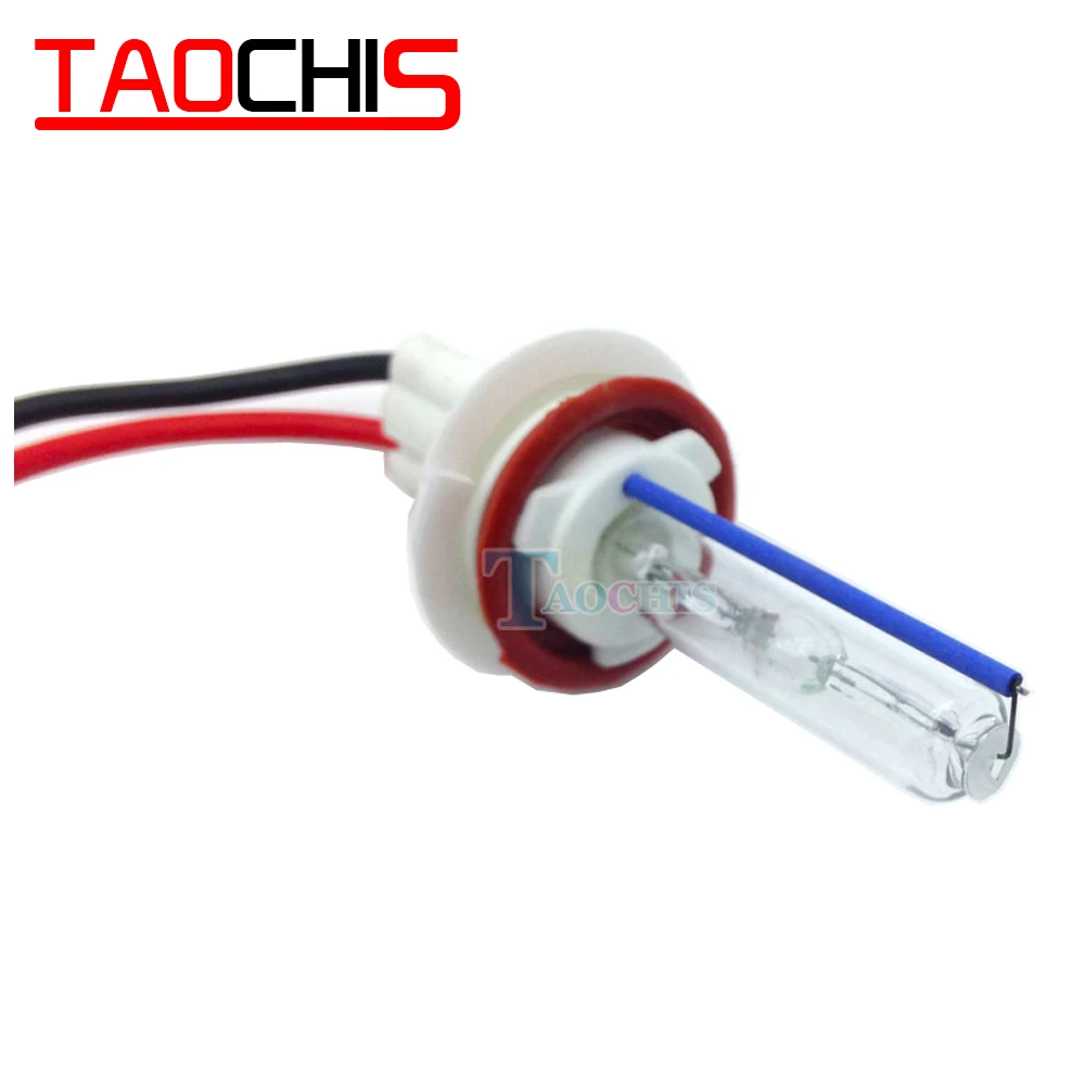 Taochis 12V 100W HID ксеноновые лампы H1 H3 H7 H8 H9 H11 9005 9006 880 881 автомобилей головной светильник замена лампы быстрый старт 6000k