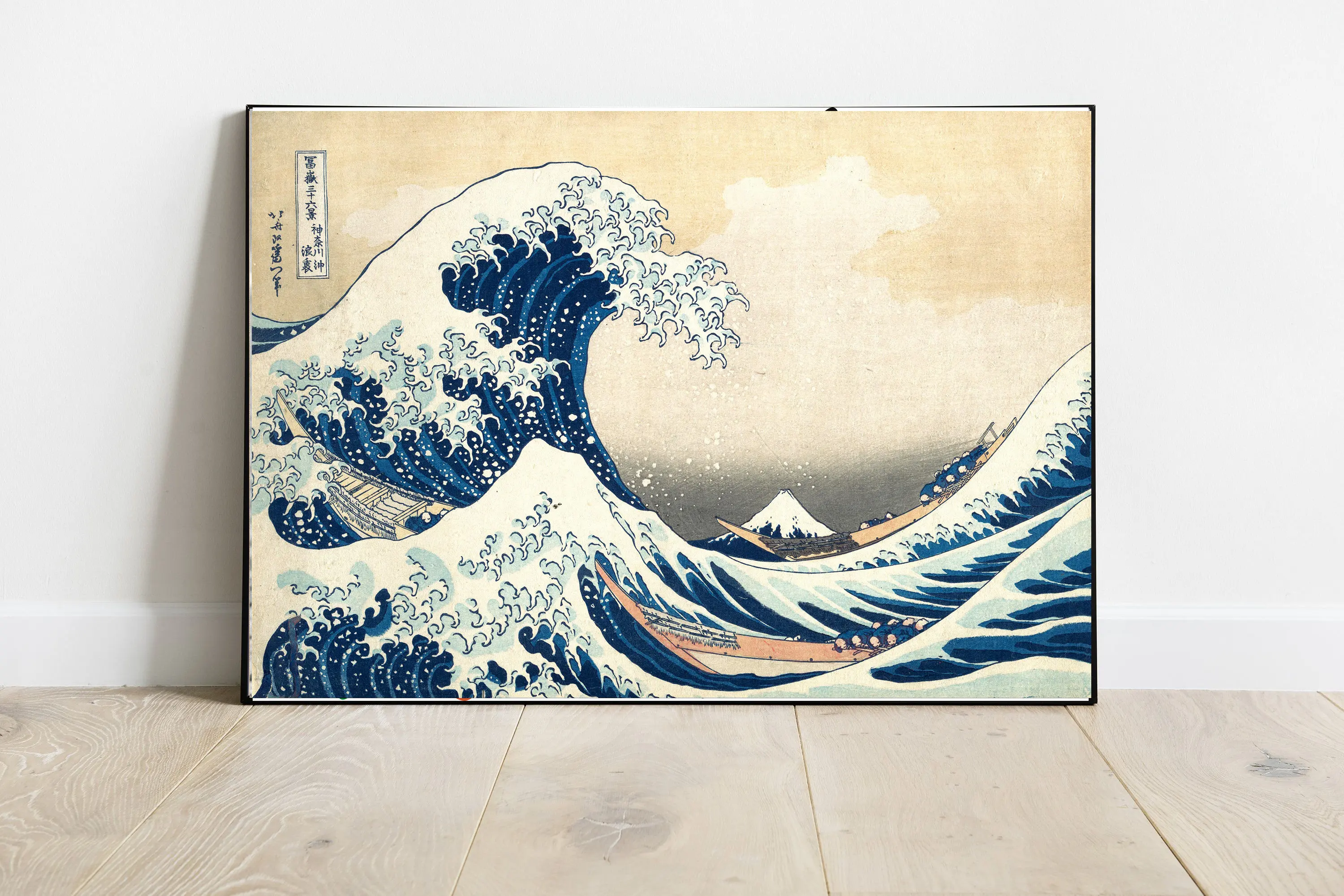 Bewusteloos mechanisme Gemengd Poster Katsushika Hokusai: De Grote Golf Van Kanagawa Herdruk Textuur  Fotopapier|Schilderij & Schoonschrift| - AliExpress