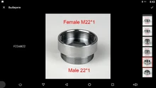 Adapter Pipe-Fittings Faucet-Aerator Water-Purifier-Accessories Chrome Female Brass 1pc