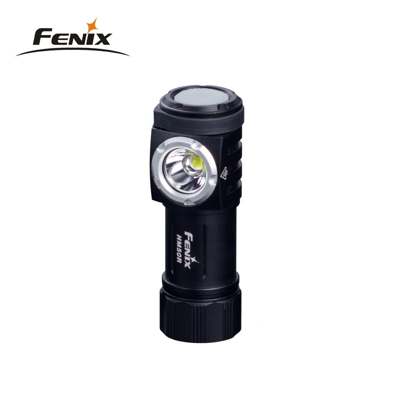 Fenix HM50R 500 люмен многоцелевой компактный светодиодный фонарик с 16340 батареей, зарядный кабель