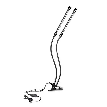 

Timing Section Greenhouse Plant Fill Light Clip Light Double Head Flesh Led Plant Growth Professional Red Blue Light