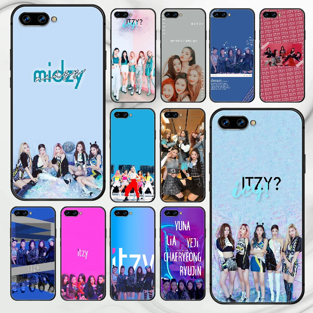 KPOP ITZY Phone Case Cover Hull For HUAWEI honor 7a 8 8s 8a 8x 9 9x 10 20 i Lite Pro black Bumper Fashion Coque Trend Shell | Мобильные