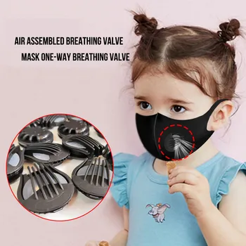 

10/20/0PCS Exhaust Mask Filter Valves Replacement For Mask Gasket Face Mask Activated Carbon Breathing Filter ANT-BACTERIA