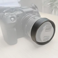 3 in1 Collapsible Rubber Hood 49 52 55 58 62 67 72 77 82mm 3-Stage Foldable Lens Hood for Canon for Nikon DSLR SLR Camera - Image 2