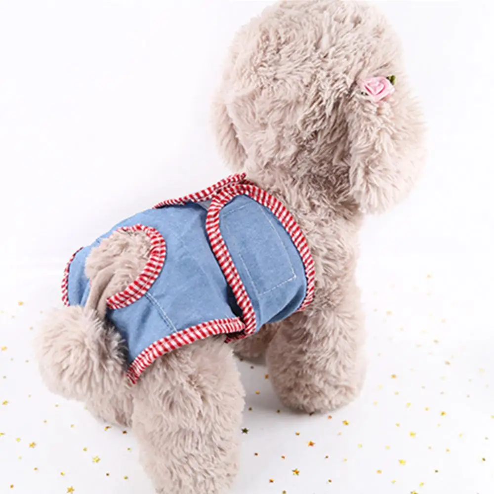 

Dog Physiological Pants M-XXL Diaper Sanitary Washable Female Dog Shorts Panties Menstruation Underwear Briefs Jumpsuit For Dog