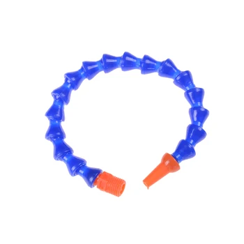 

Hot! 300mm Universal Lathe Plastic Flexible Adjustable Water Oil Coolant Pipe Hose Round Nozzle 1/4 Spark Plug Tube Condenser