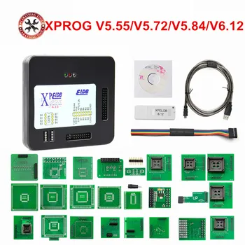 

2020 Hot XPROG V5.55 V5.70 V5.72 V5.74 V5.75 V5.84/V6.12 Black Metal Box ECU Programming ECU Chip Tuning Interface Free Shipping