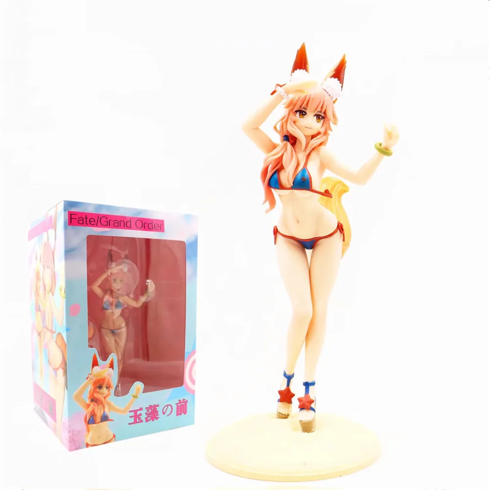 Tamamo no Mae Fate Grand Order сексуальная девушка аниме фигурка Фигурки игрушки для девочек