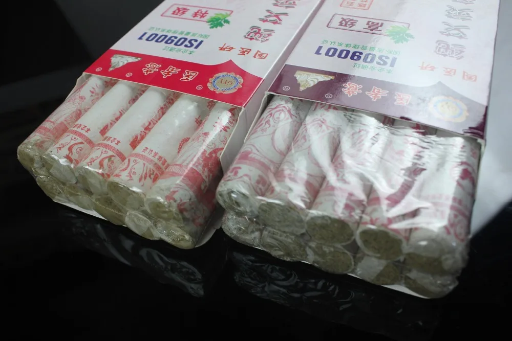 10pcs 18x200mm 5 7 years Chinese Traditional Moxa Roll Mox Stick Moxibustion Pure Pain Relief Burning Sticks | Красота и здоровье