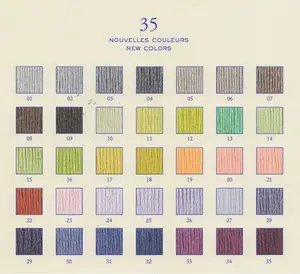 Image 4 - Total 600 pièces DMC broderie/point de croix fil de soie choisissez toutes les couleurs et la quantité librement 