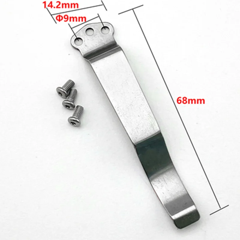 17 Sizes Stainless Steel Back Clip for DIY Folding Pocket Knife Tool DIY  Accessories Folding Knife