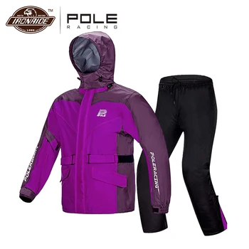 

Waterproof Motorcycle RainSuit Moto Raincoat+Rain Pants Ventilate Poncho Motorcycle Rain Jacket Riding Motorbike Raincoat
