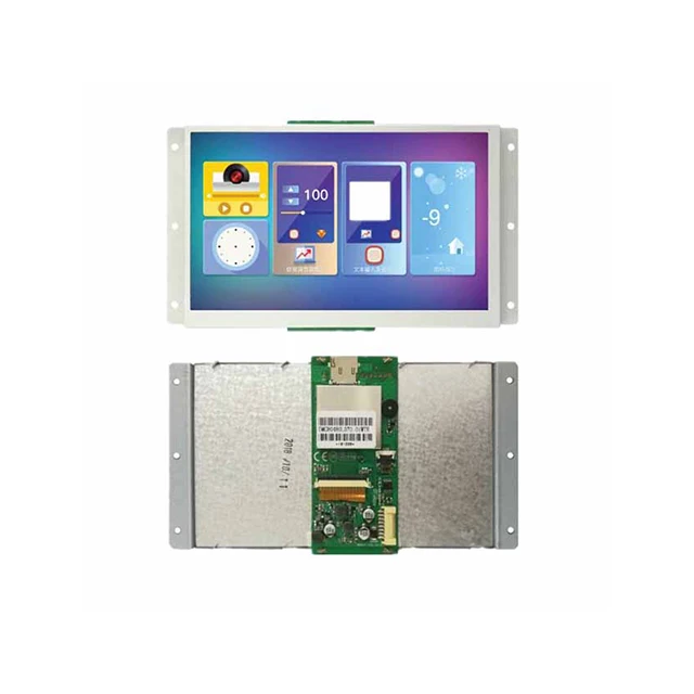 

A15-- DMG80480L070_01WTR 7 inch serial screen resistive touch 800xRGBx480, 16.7M Colors 24-bit color JPG DMG80480L070_01W
