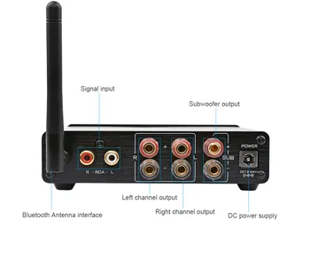 

Free shipping TPA3116 2.1 Channel 50W+50W+100W High-power Bluetooth Digital AMP Subwoofer HIFI With Bluetooth 4.0 130*124*33 12