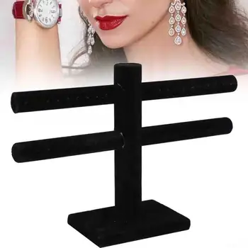 

Detachable Velvet Cloth Jewelry Watch Earrings Nacklace Display Stand Holder Organizer Storage Rack Jewelry Show Tool Accessory