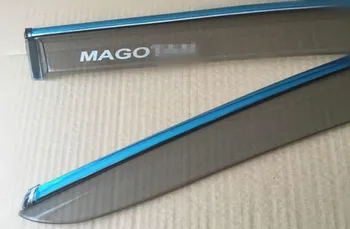 

4Pcs Car Side Door Window Visor Rain Deflectors Guard Rain Shield Weather Shield Shade For Volkswagen Magotan 2017 Car Styling