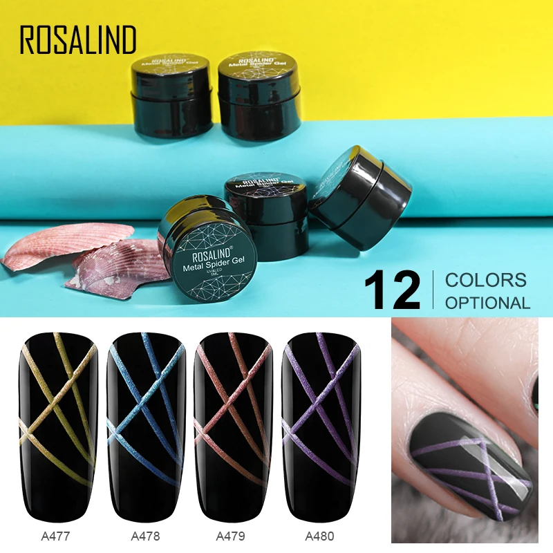 

5ml Nail Spider Gel Web Painting Creative Nail Art UV Gel Wire Drawing Elasticity Point Line Soak Off Spider Varnish gel polish