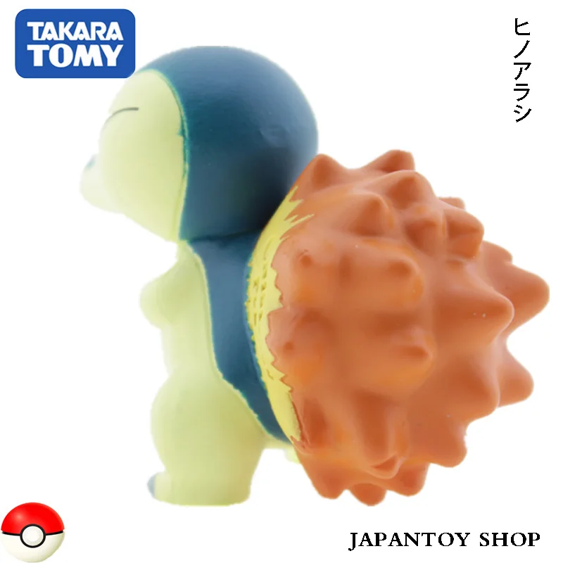 Takara TOMY Tomica monglue Ex Pokemon 32 Cyndaquil Волшебные аниме детские игрушки марионетка литой