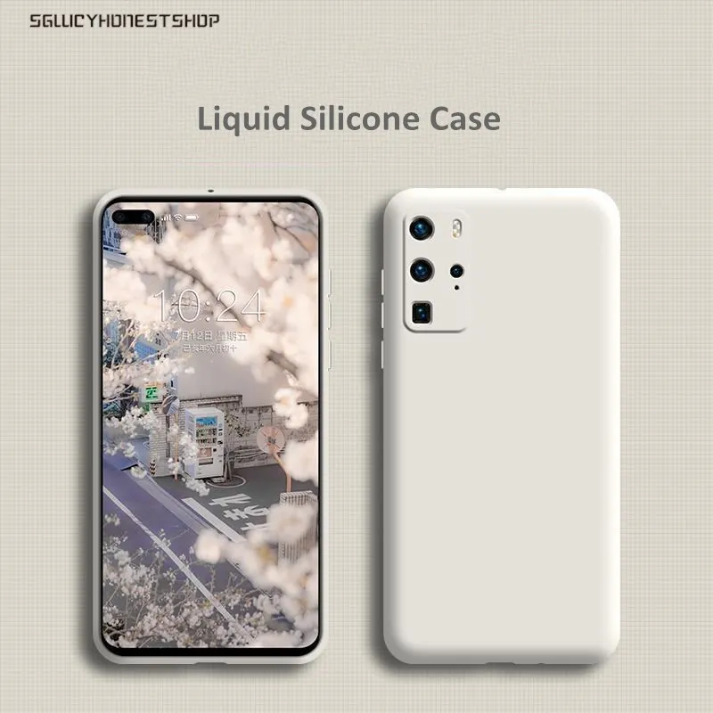Новый мягкий силиконовый чехол для телефона Huawei P40 Pro P30 P20 Lite Honor 20 8X 9X P Smart Z Plus Y9 Prime