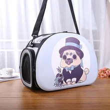 Переносная сумка из материала EVA для домашних животных, дышащая, для кошек, собак, многофункциональная складная сумка на плечо, двойного назначения, товары для переноски собак