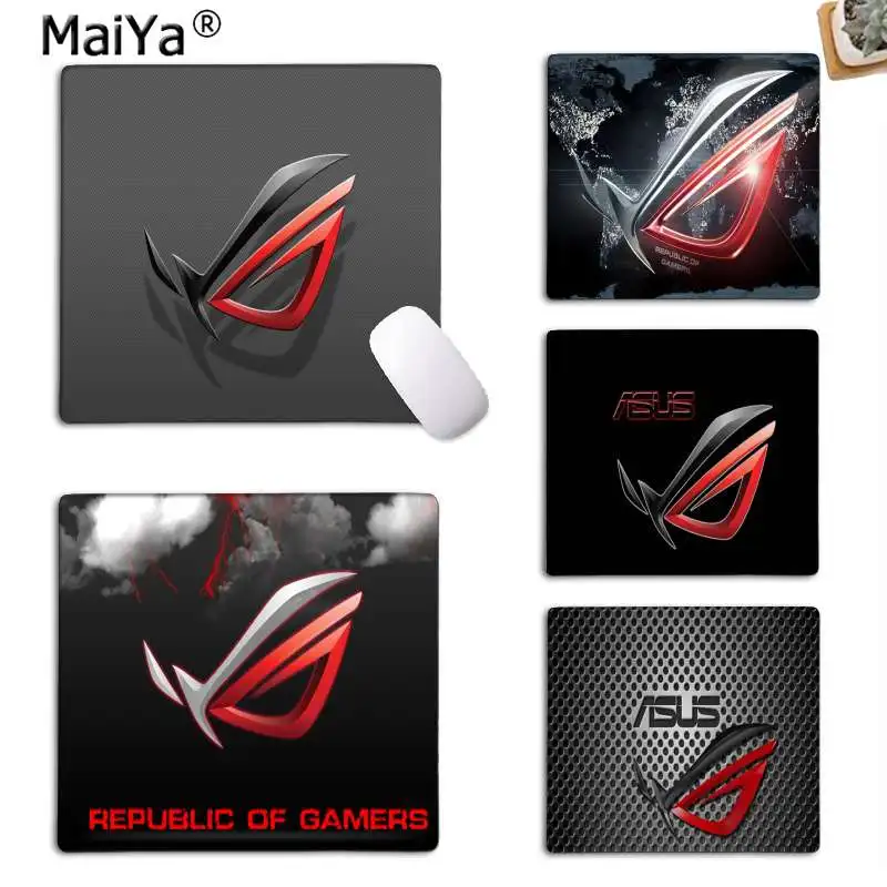 MaiYa свой собственный коврик Asus логотип красивый коврик для мышки в стиле аниме игровой коврик мышь