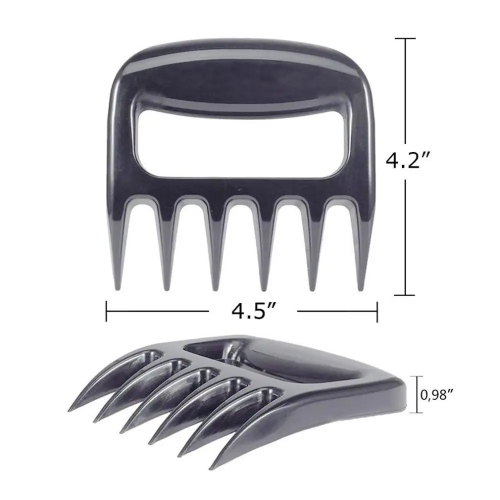 Household Thickened Solid Meat Splitter Bear Claw Meat Splitter Meat Cooker Barbecue Tool Meat Remover