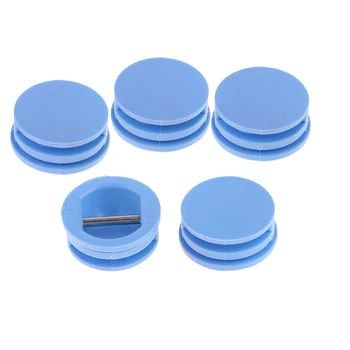 

5pcs Durable Surfboard Leash Plug Cup SUP Plugs Surfing Accessories Blue