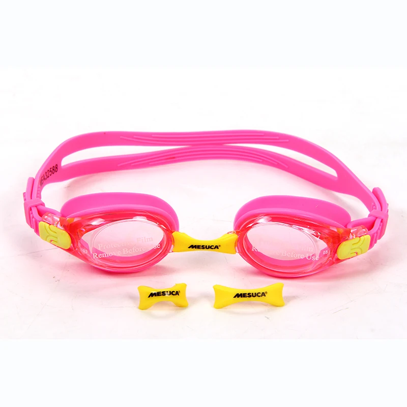 

Colorful Adjustable Children Kids Waterproof Silicone Anti Fog Swimming Glasses Goggles Eyewear Eyeglasses without Box