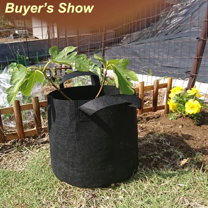 5pcs 7 Gallon Potato Planting Bag Pot Planter Growing Garden Vegetable Container 