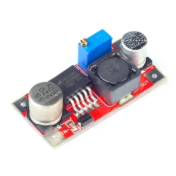 

Lm2596S-Adj Dc-Dc Ultra-Small Adjustable Reduced Voltage Module Red Board Adjustable Step-Down Board Module