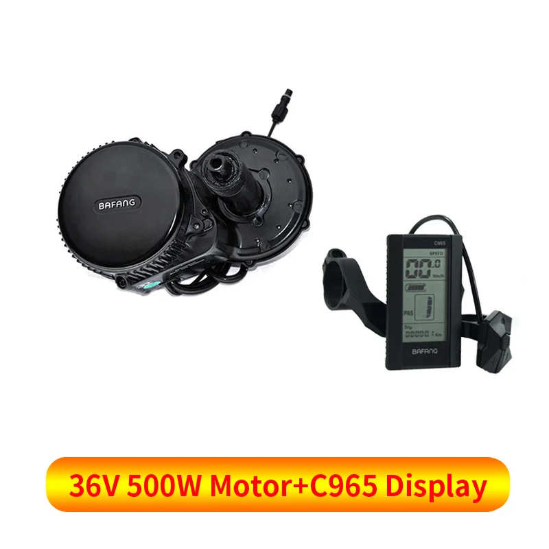 36V500W Bafang BBS02 бесщеточный мотор для электровелосипеда набор для преобразования электровелосипеда с 36V20AH литий-ионным аккумулятором - Цвет: 36V500W Motor C965